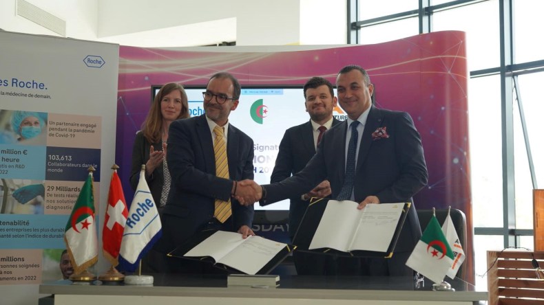 مذكرة تفاهم بين “ألجيريا فانتر” و”روش الجيري” السويسرية