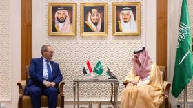 وزير الخارجية السعودي يستقبل نظيره السوري
