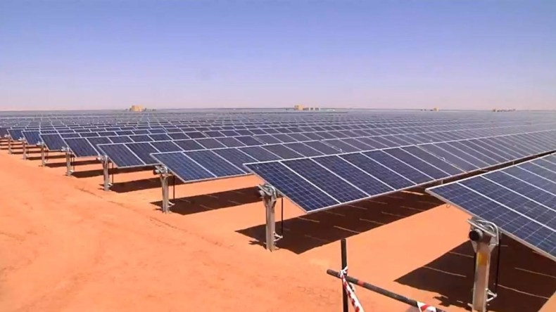 مشروع جديد للطاقة الشمسية في الجزائر