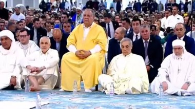 Larbaoui préside une cérémonie religieuse à l’occasion de la célébration de Laylat Al-Qadr