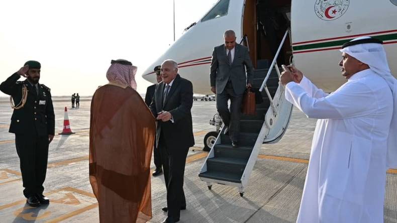 وزير الخارجية الجزائري في السعودية