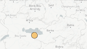 هزة أرضية في المسيلة