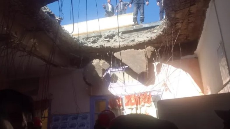 وهران: إصابة 6 تلاميذ إثر سقوط سقف قسم بمدرسة ابتدائية (صور)