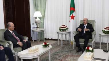 Le président de la République reçoit le Premier ministre palestinien