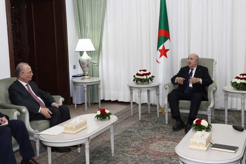 Le président de la République reçoit le Premier ministre palestinien