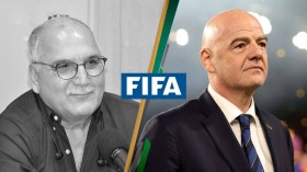 رئيس “الفيفا” يتعاطف مع أسرة الكرة الجزائرية بعد وفاة زرقيني