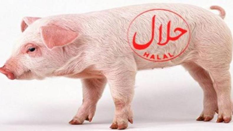 ضجة بعد تداول خبر وجود لحم الخنزير في قسم المنتجات الحلال بمتجر بريطاني!