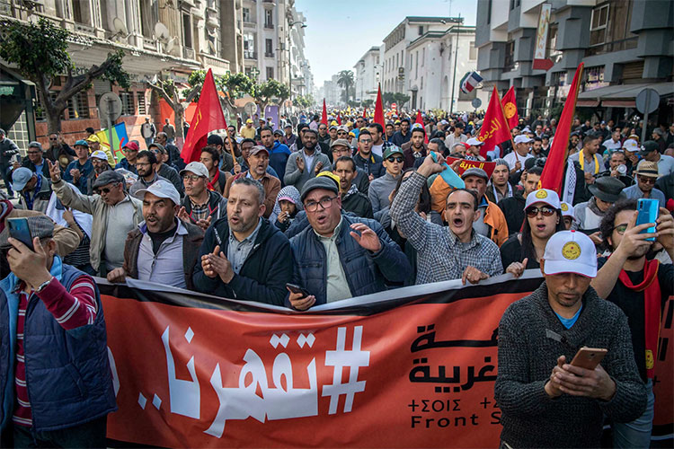 Protests And Popular Anger Escalate In Morocco