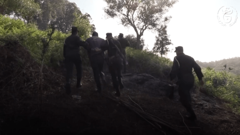 الدرك الوطني يوقف 3 أشخاص يضرمون النار في غابة بسكيكدة (فيديو)