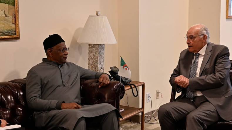 عطاف يستقبل المبعوث الشخصي للأمين العام للأمم المتحدة إلى ليبيا