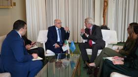 فلسطين محور لقاء عطاف مع المنسق الأممي لعملية السلام في الشرق الأوسط