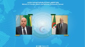 عطاف يتلقى اتصالا هاتفيا من نظيره البرازيلي بشأن فلسطين