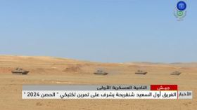 الفريق أول السعيد شنقريحة يشرف على تمرين تكتيكي بالذخيرة الحية “الحصن 2024”