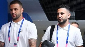 شف كايل ووكر يتابع الدوري السعودي من أجل محرز