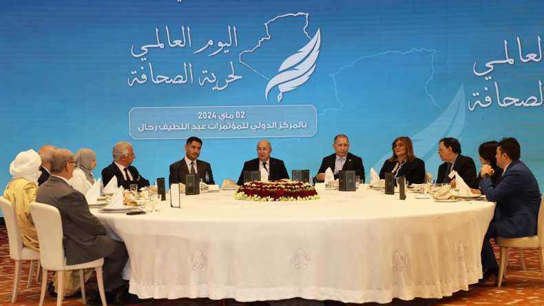 الرئيس تبون يشرف على احتفائية خاصة باليوم العالمي لحرية الصحافة