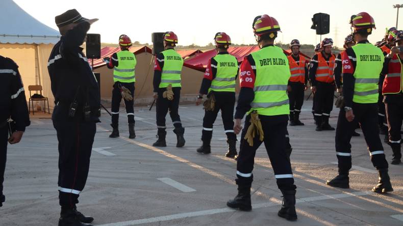 الحماية المدنية تنفّذ تمرين محاكاة لوقوع زلزال بشدّة 6.8 درجات