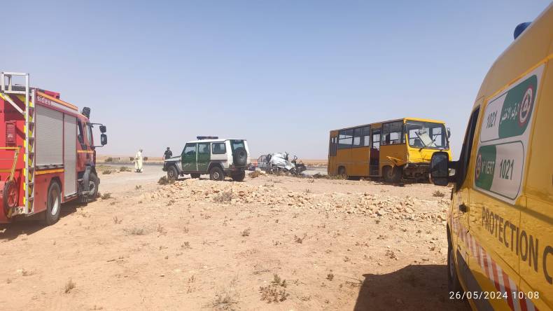 الحبس المؤقت لسائق حافلة للنقل المدرسي بعين الحجل