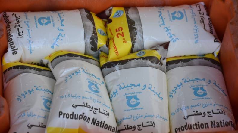 44 دينار قيمة دعم الدولة لكل لتر من حليب البقر منزوع الدسم جزئيا