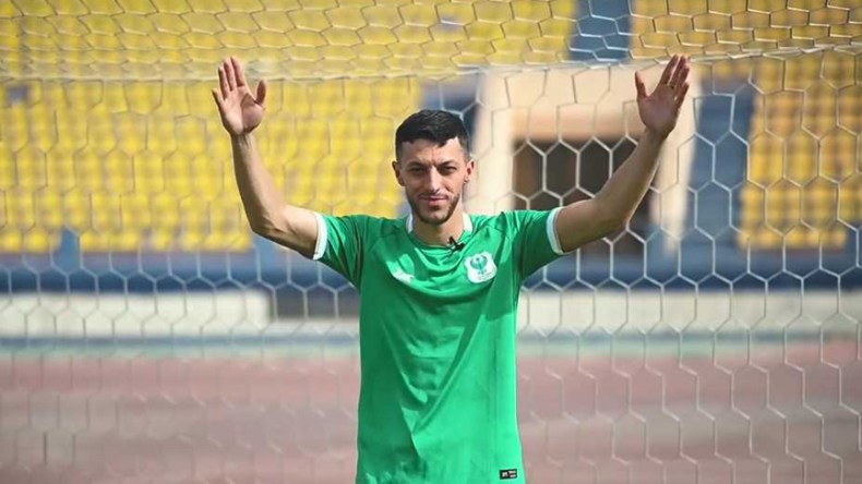 غيلاس غناوي يبدأ برنامجاً استشفائياً مع ناديه المصري