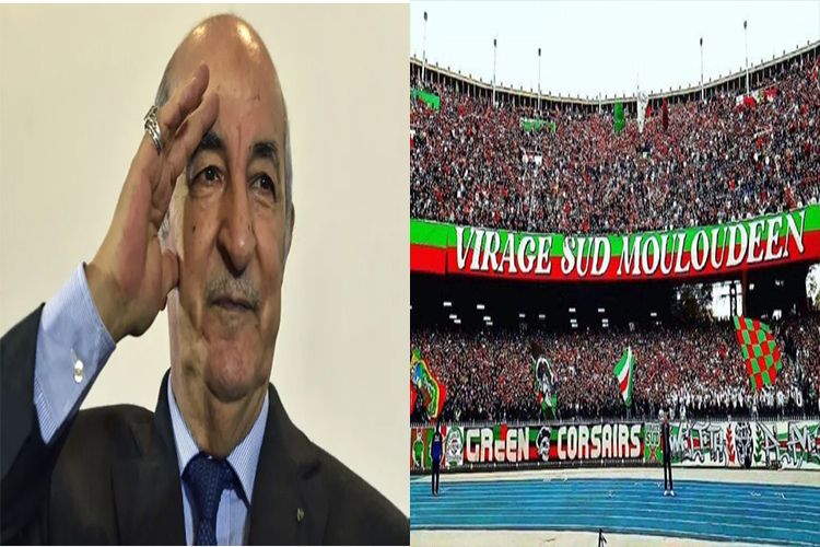 Tebboune félicite les coéquipiers de Belaïli