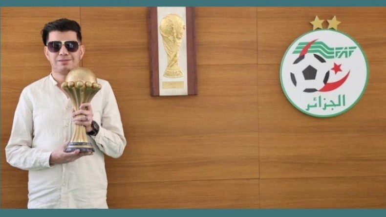 بِالفيديو: كفيف يجتاز مسابقة وكيل اللاعبين