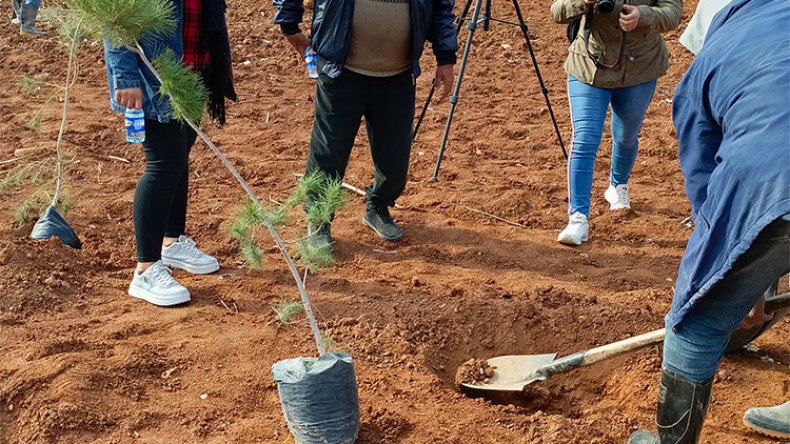 البيئة والمواطنة تطلق حملة تشجير لصيف أخضر