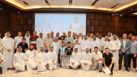 بالصور.. نادي الوكرة يقيم حفل وداع لبن يطو
