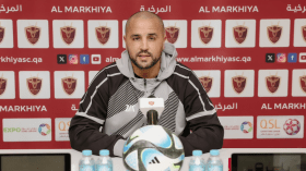 هذا ما قاله بوقرة قبل المباراة الفاصلة لضمان البقاء في الدوري القطري