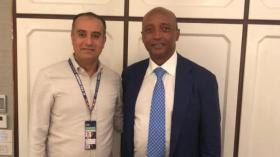 سعدي يلتقي بِموتسيبي على هامش مؤتمر “الفيفا”
