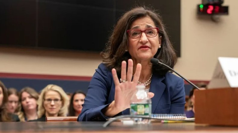 جامعة كولومبيا تسحب الثقة عن رئيستها المصرية التي ساندت الصهاينة!