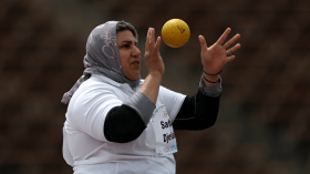 الجزائرية جلال صفية تتوج بالذهبية في البطولة العالمية