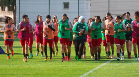 منتخب أقل من 17 سنة إناث يستأنف تدريباته تحسبا لمواجهة المغرب