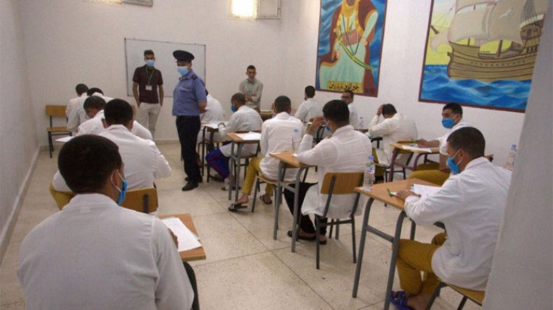 36545 محبوس يؤدون امتحان إثبات المستوى في مختلف الأطوار