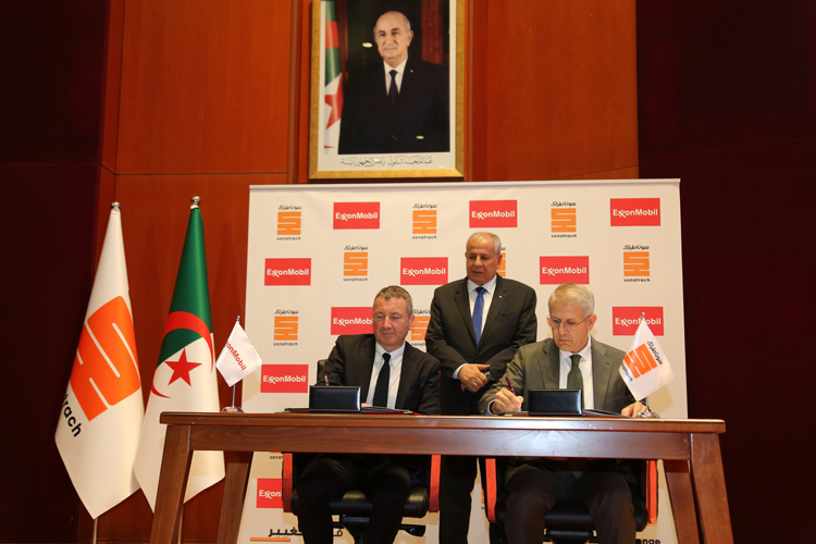 Sonatrach signe un protocole d’accord avec l’américain ExxonMobil