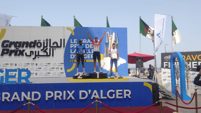 حمزة عماري يفوز بسباق الجائزة الكبرى لمدينة الجزائر
