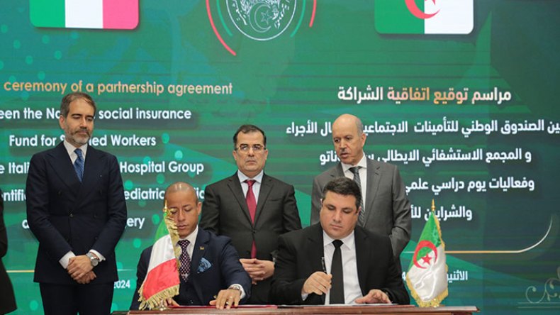 الصحة.. رابع قطاع ضمن مخطط “ماتاي” الإيطالي في الجزائر