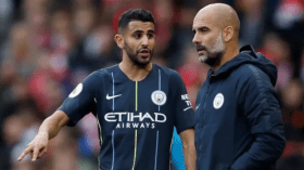 بالفيديو.. غوارديولا يمدح محرز مجددا
