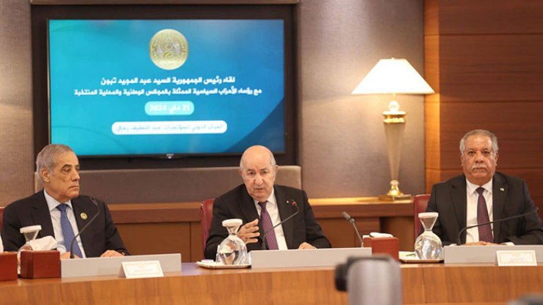 الرئيس تبون يفتح صدره للأحزاب ويرد بكل وضوح وصراحة