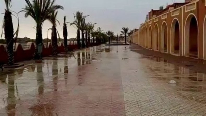 تنبيه: أمطار رعدية غزيرة عبر ولايتين