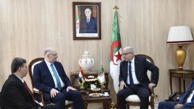 بوغالي يستقبل سفير سوريا لدى الجزائر