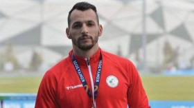 ميدالية فضية لامين بوعناني في الـ110 متر حواجز