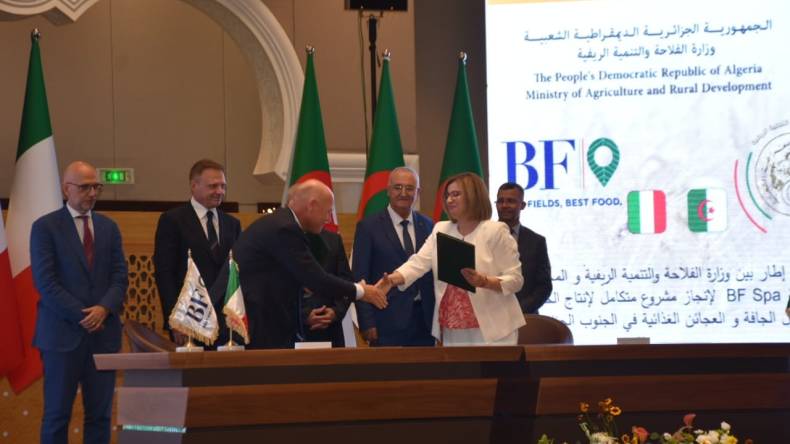شراكة زراعية ضخمة بين الجزائر وإيطاليا بـ420 مليون يورو