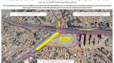 Fermeture temporaire de la RN 1 et de la rocade Sud au niveau de “la Côte” à partir de lundi