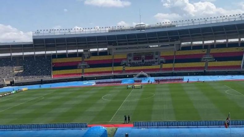 بِالفيديو والصّور: ملعب مواجهة الجزائر والمُضيّف الأوغندي