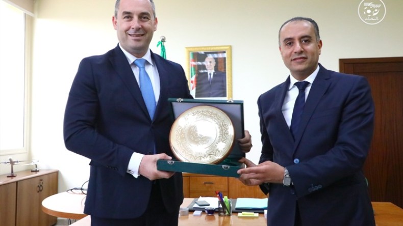 سعدي يستقبل مسؤولا حكوميا من الجبل الأسود