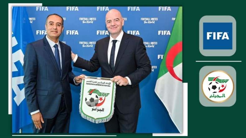 رئيس “الفيفا” يُهنّئ المولودية ويُبرمج لقاءً مع سعدي