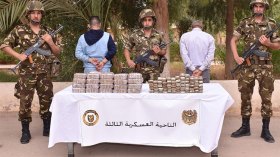إحباط إدخال 19 قنطارا من الكيف المغربي عبر الحدود