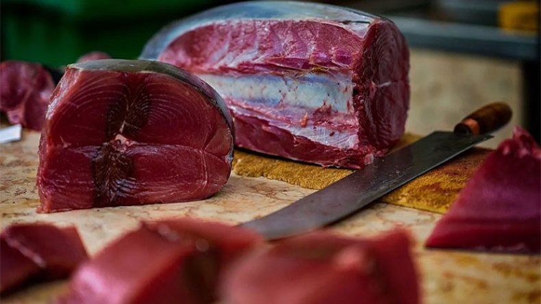 بيع التونة على الطرقات.. خطر!