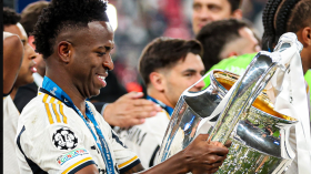 فينيسيوس يحطم رقم ميسي في دوري الأبطال
