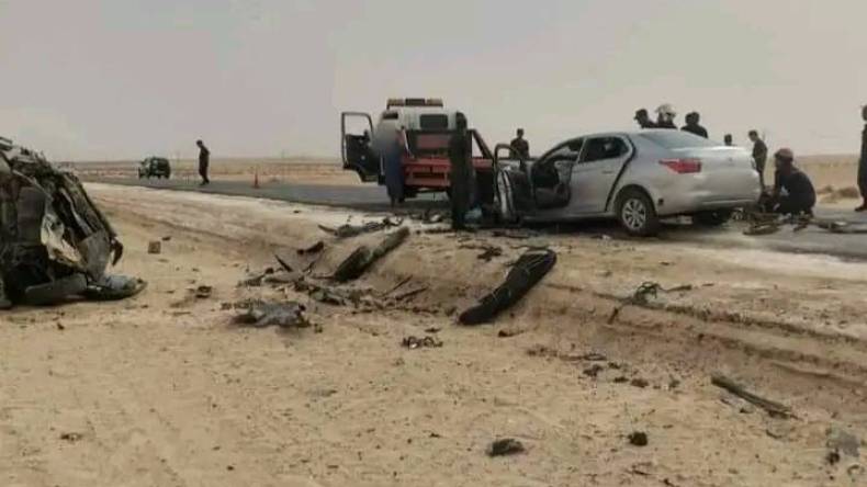 4 وفيات في حادث مرور مروع بالمغير